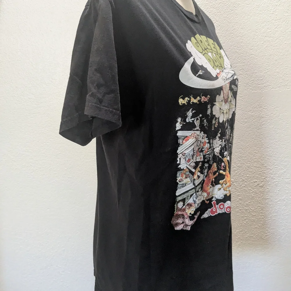 Green Day Black Graphic Tee Sz M - Picture 3 of 7